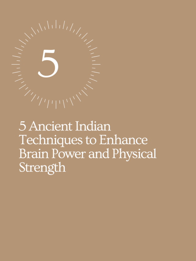 5 Ancient Indian Techniques to Enhance Brain Power